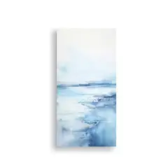 GENERICO - Cuadro Decorativo Abstracto De Paisaje Costero En 70x140 Cm