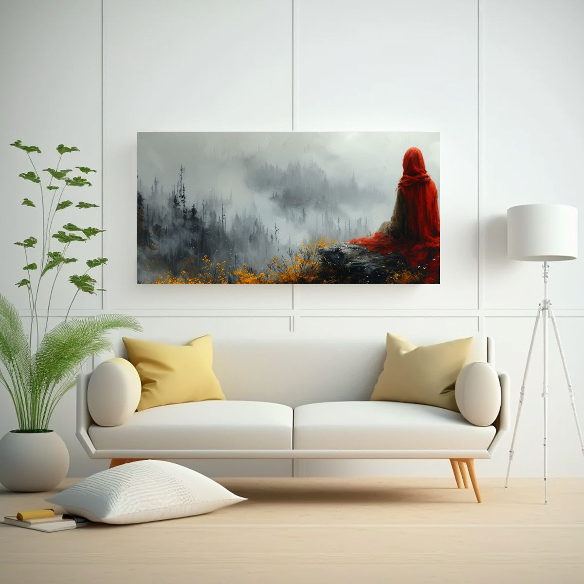 GENERICO - Pinturas Decorativas De Arte Gráfico Cálido 120x60 Cm