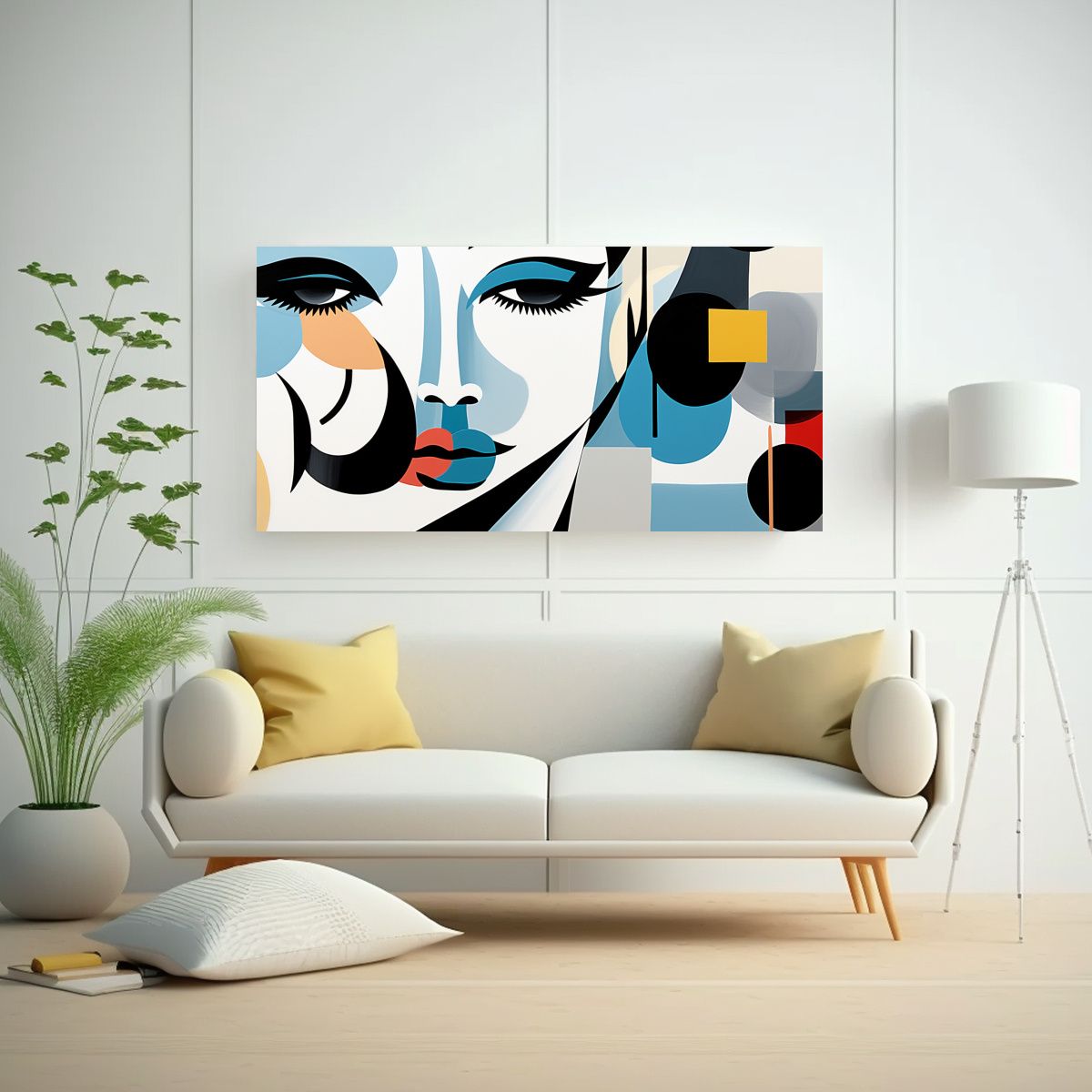 GENERICO - Cuadro Vintage Fantasia Craft Representación 120x60 Cm