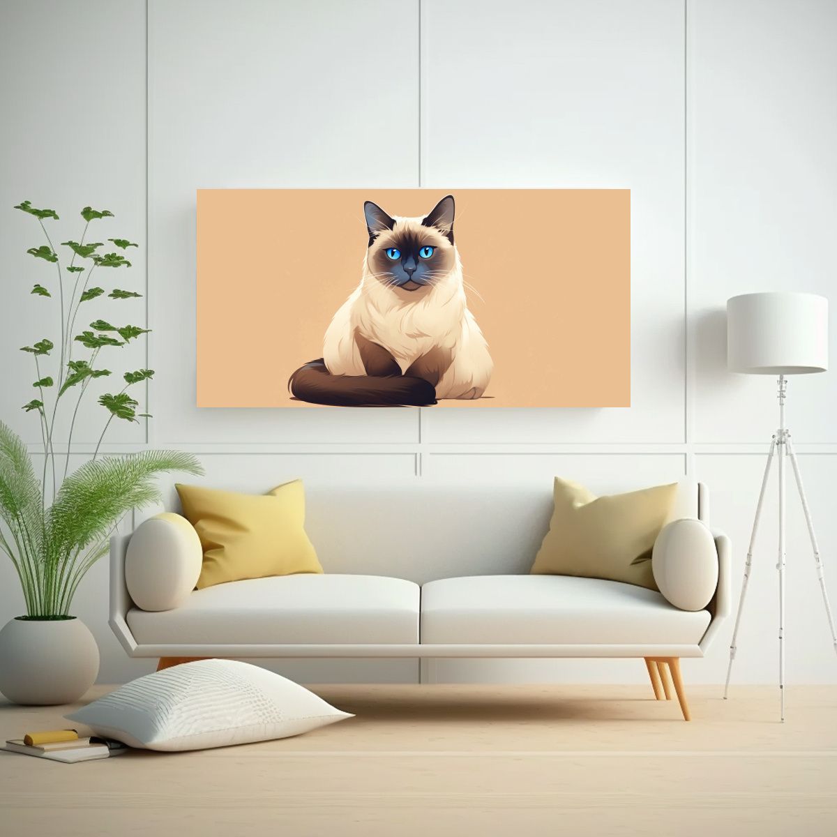GENERICO - Cuadro Tela Fotografía Estrellados Visualiza 140x70 Cm