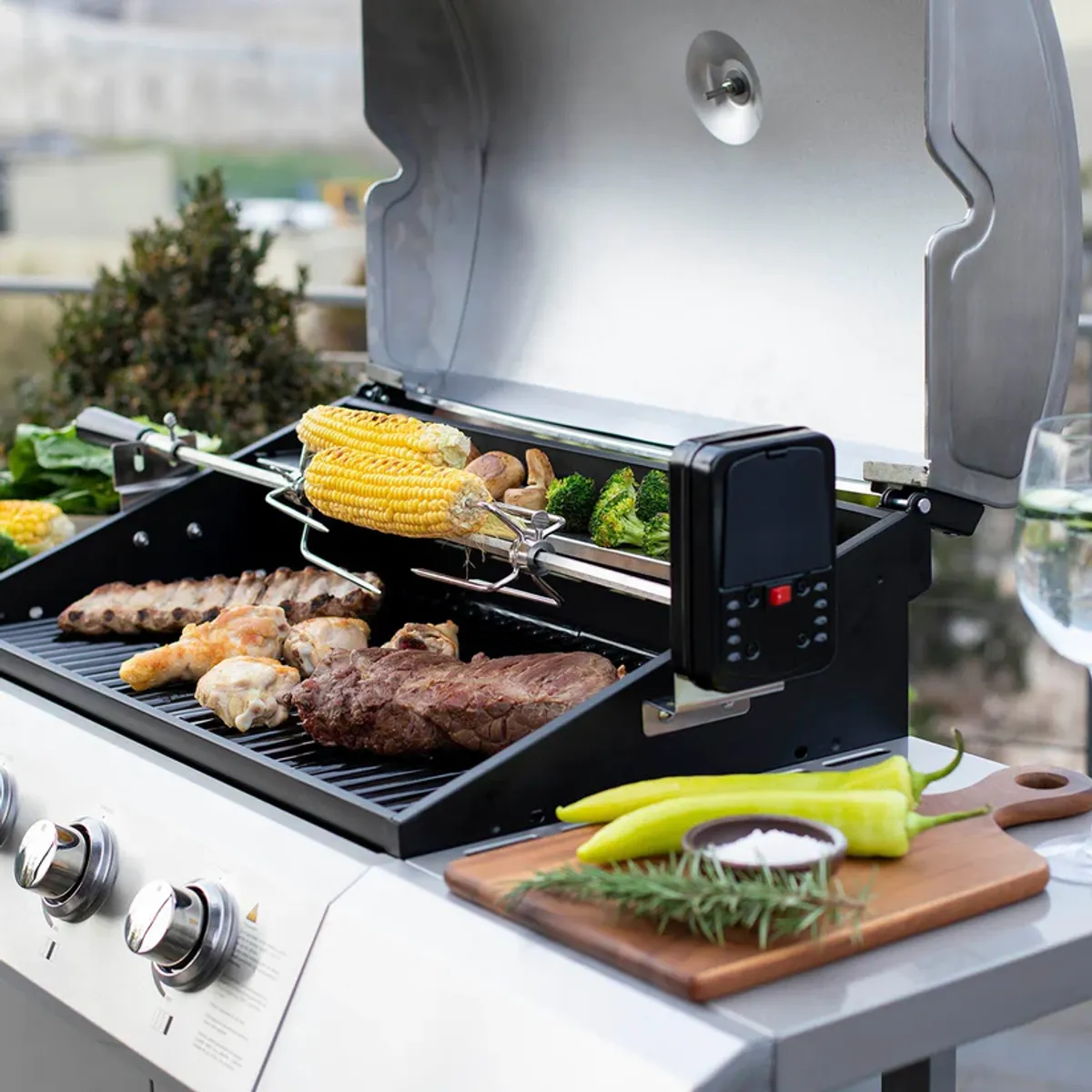 FDV - Accesorio Parrilla Spiedo Essence 4Q