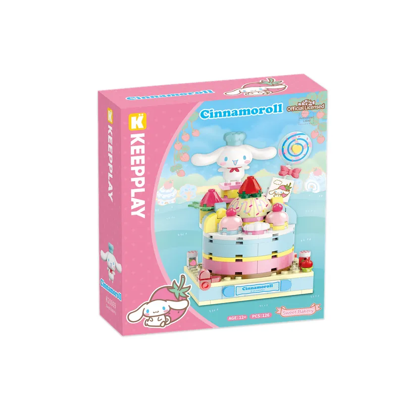 HELLO KITTY - Playset Pastelería de Fresas de Cinnamoroll