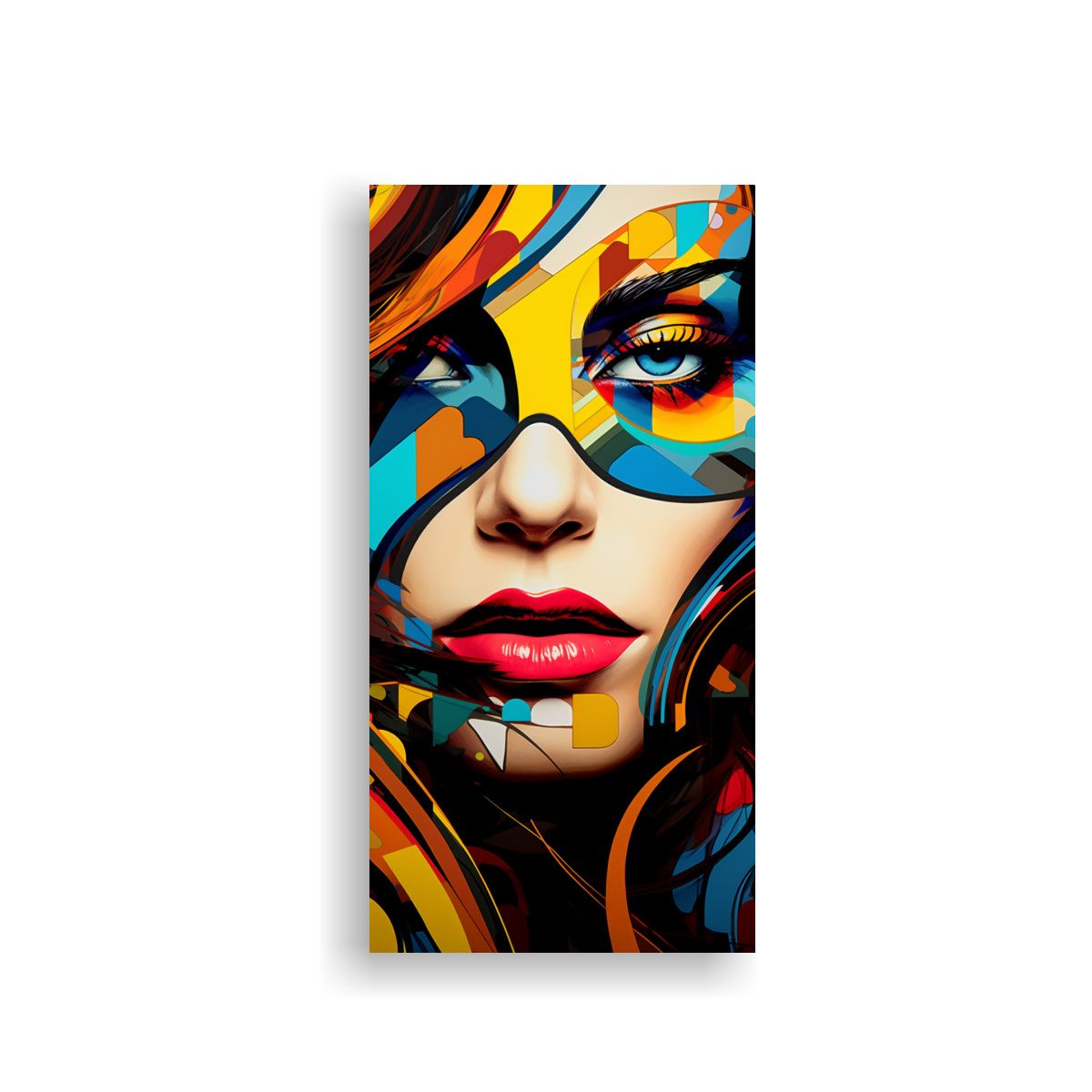 GENERICO - Pinturas Decorativas De Fusión Abstracta De Arte 70x140 Cm