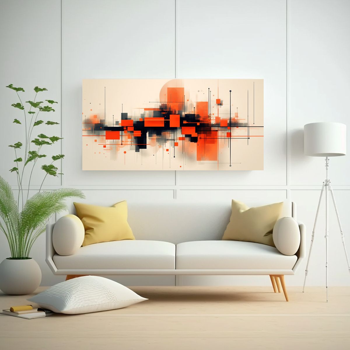 GENERICO - Cuadro Colores Mágico Arquitectura Ciudad 120x60 Cm