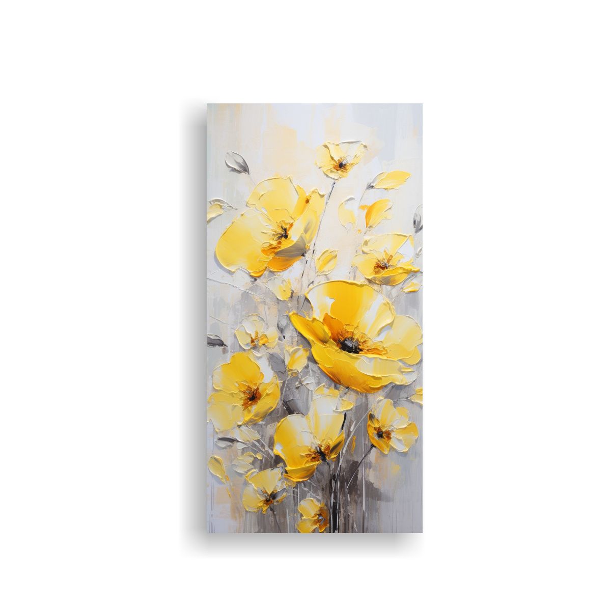 GENERICO - Pintura Lienzo Alta Calidad Clasico Amapolas 70x140 Cm