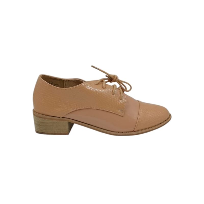 HERIEL - Zapato Beige Bajo Mujer