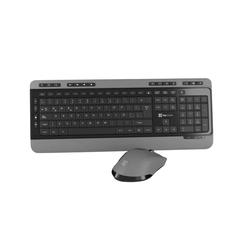KLIP XTREME - Klip Xtreme KBK-520 Combo Teclado y Mouse Inalámbrico 6 Botones 1600DP