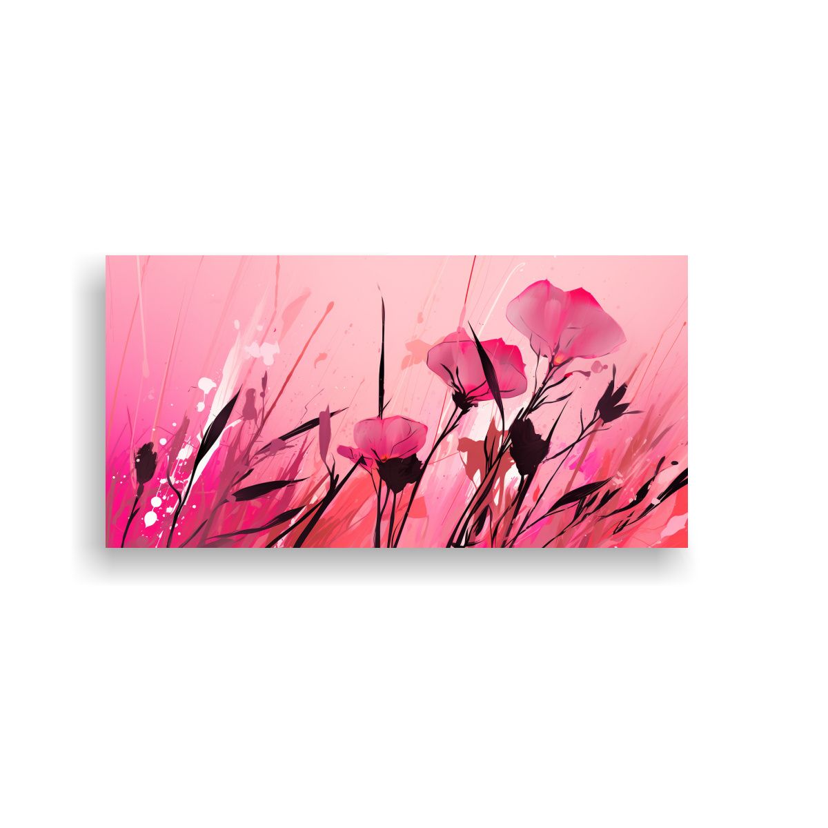 GENERICO - Lienzo De Tela Estilo Galería Minimalista En 140x70 Cm