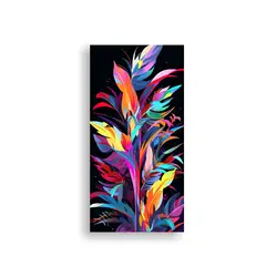 GENERICO - Cuadro Inspirador Alegre Árbol De Plátano En 70x140 Cm