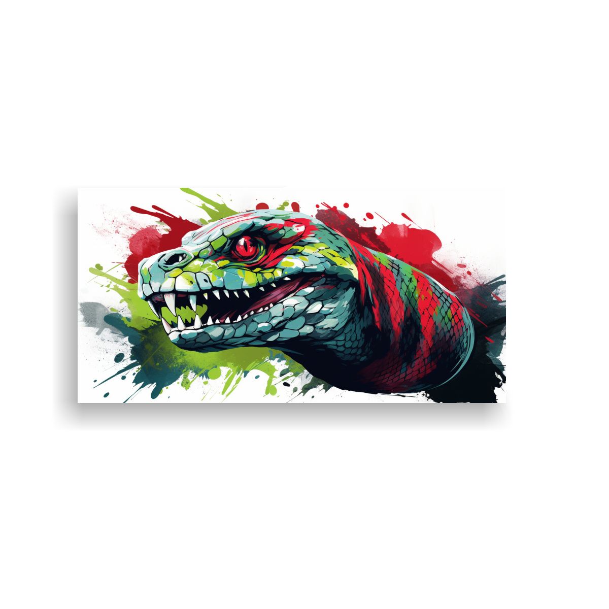 GENERICO - Pintura Decorativa Inspiradora De Arte Pop Neo En 120x60 Cm