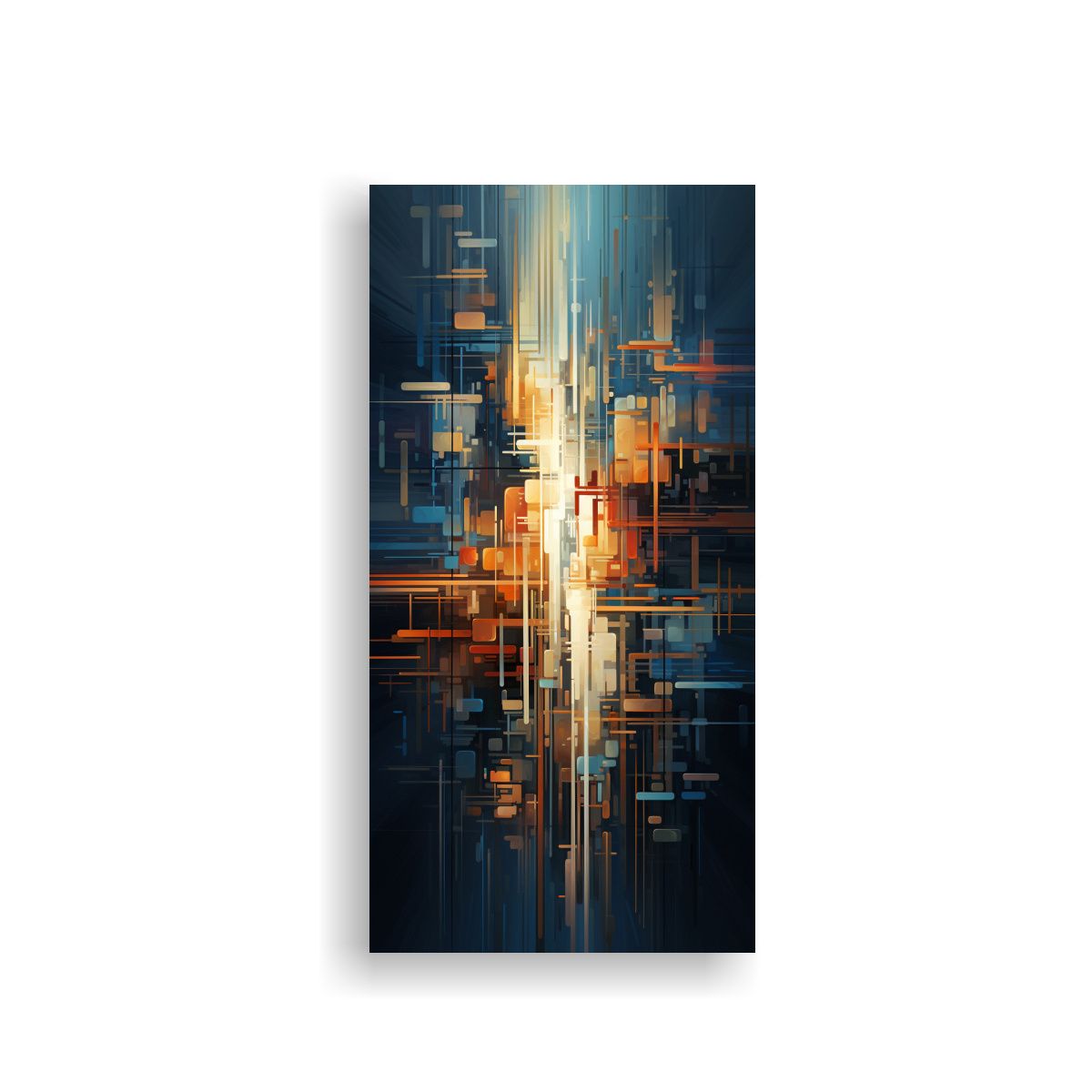 GENERICO - Pintura De Arte Estrellados Abstracta Fusión De 70x140 Cm