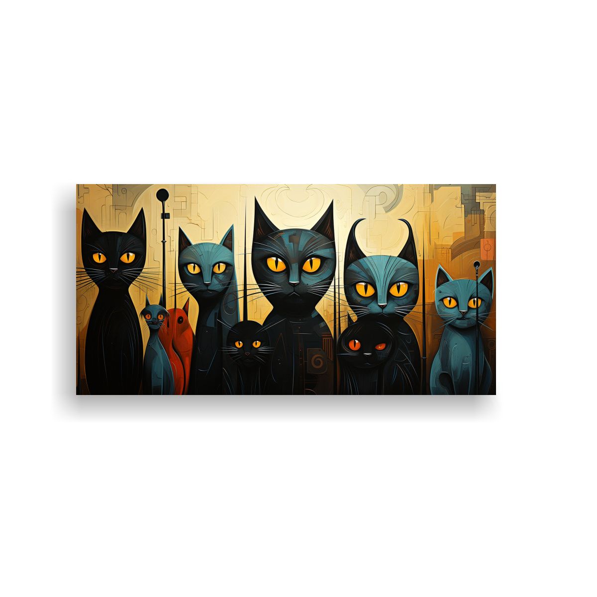 GENERICO - Pintura De Decoración De Arte Fino Retrato De 140x70 Cm