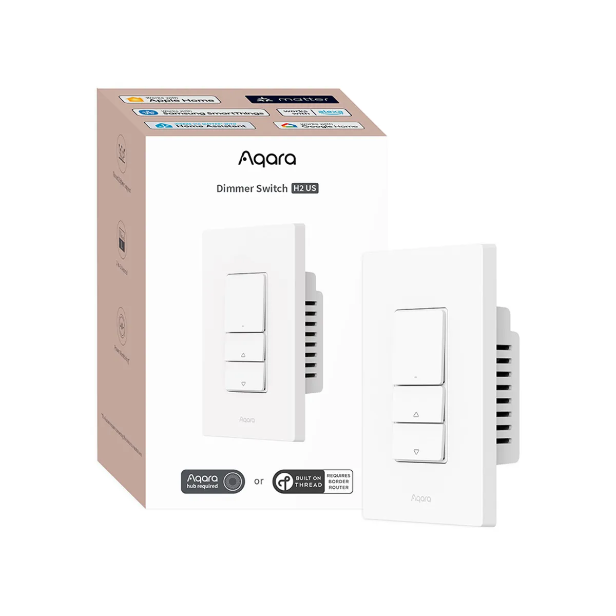 AQARA - Interruptor Aqara Dimmer Switch H2 US