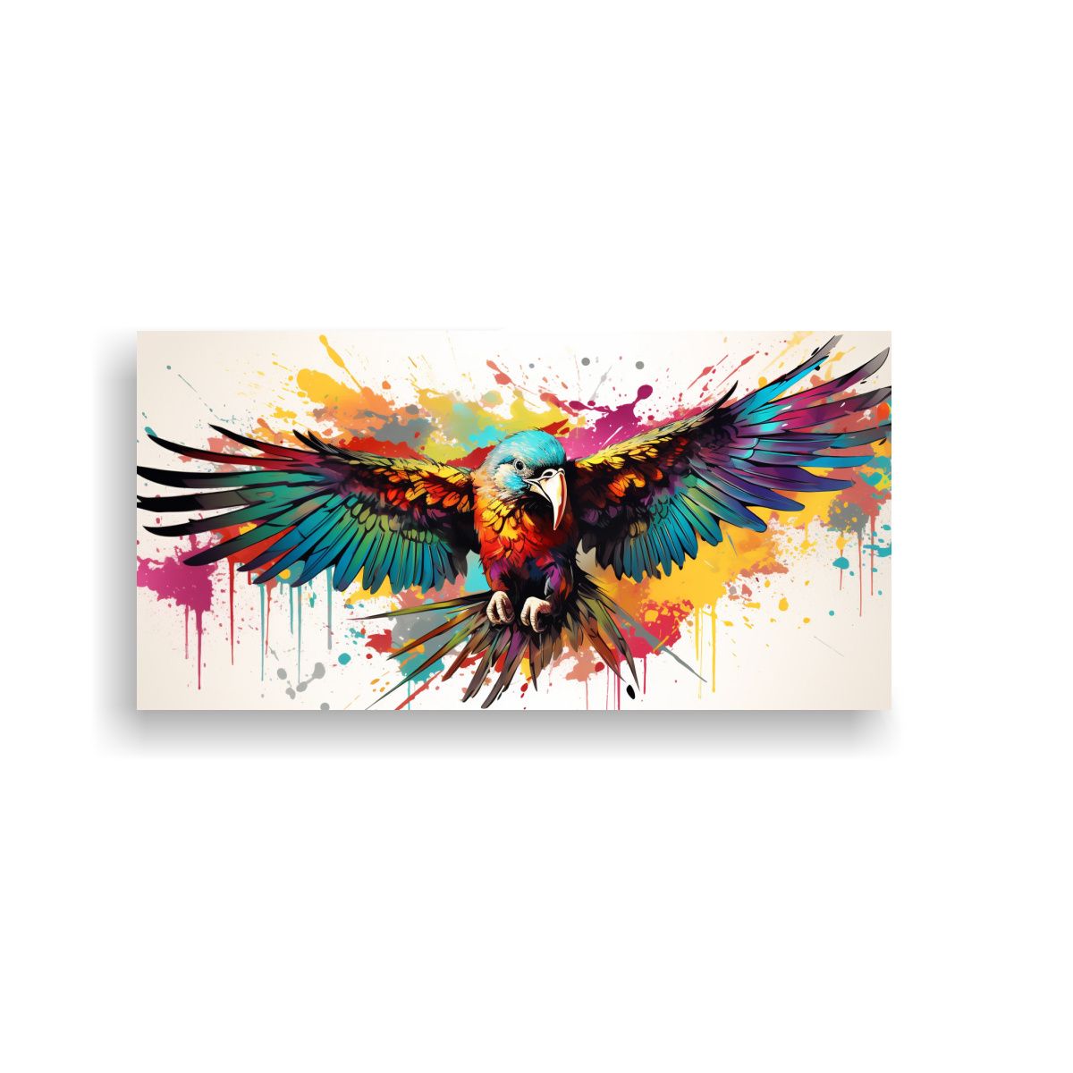 GENERICO - Pinturas Decorativas Temáticas De Un Rainbow 120x60 Cm