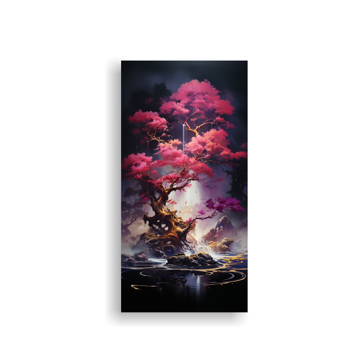 GENERICO - Arte De Pared Con Detalles Intrincados En Colores 70x140 Cm