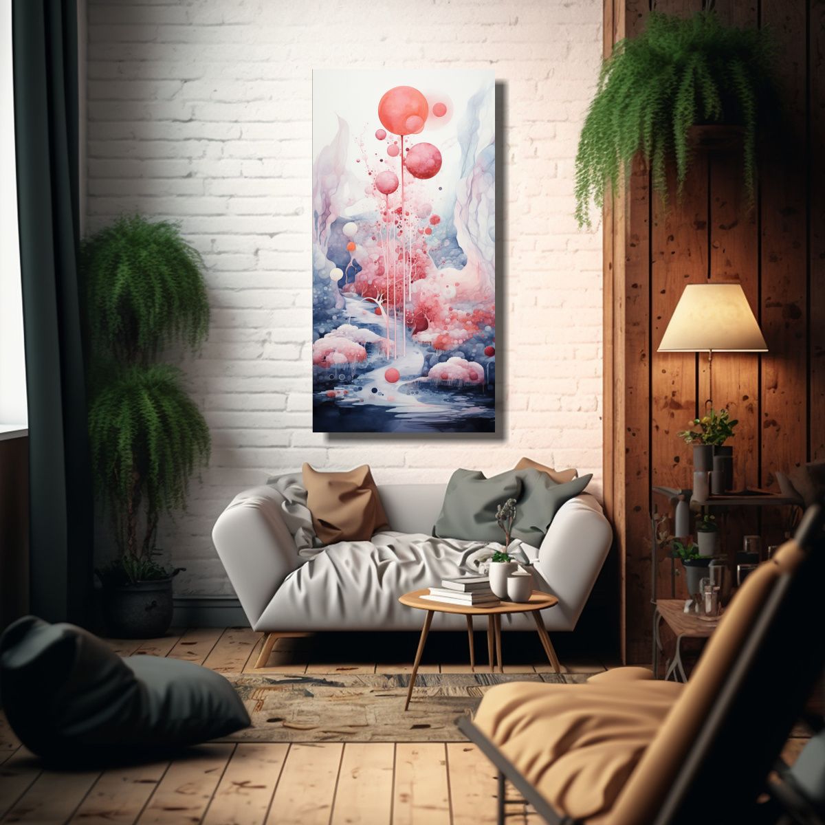 GENERICO - Pinturas Decorativas De Fusión Mágica Abstracta 70x140 Cm