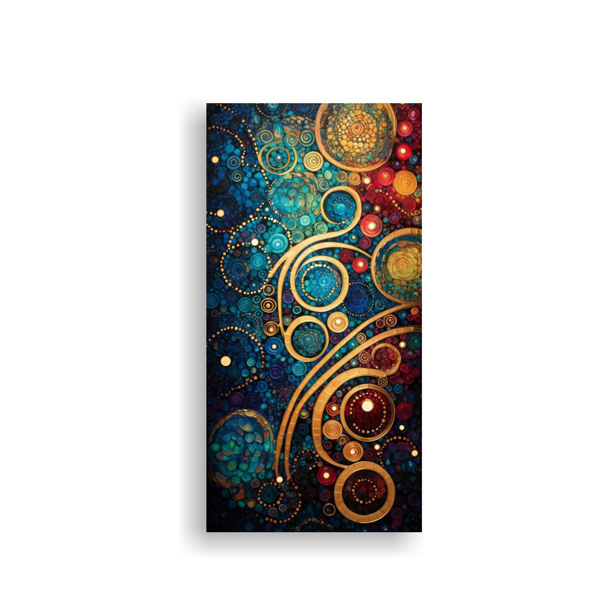 GENERICO - Cuadros Decorativos De Representación Abstracta 70x140 Cm