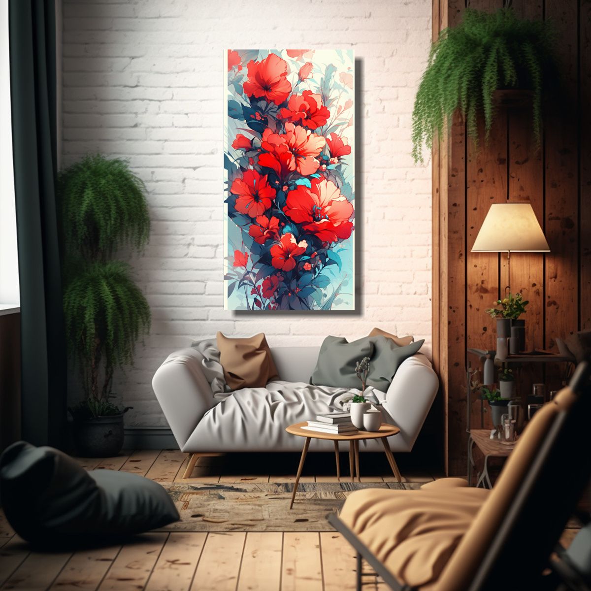 GENERICO - Pinturas Decorativas En Estilo Clásico Con 70x140 Cm