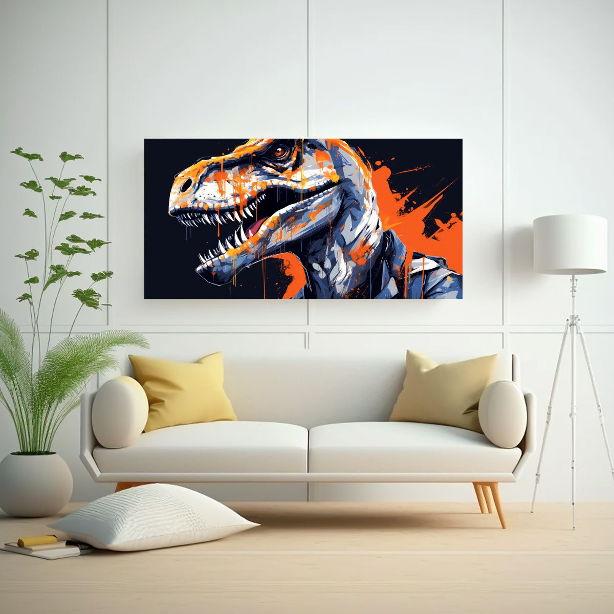 GENERICO - Cuadro Calidos Sensibilidad Artística 120x60 Cm