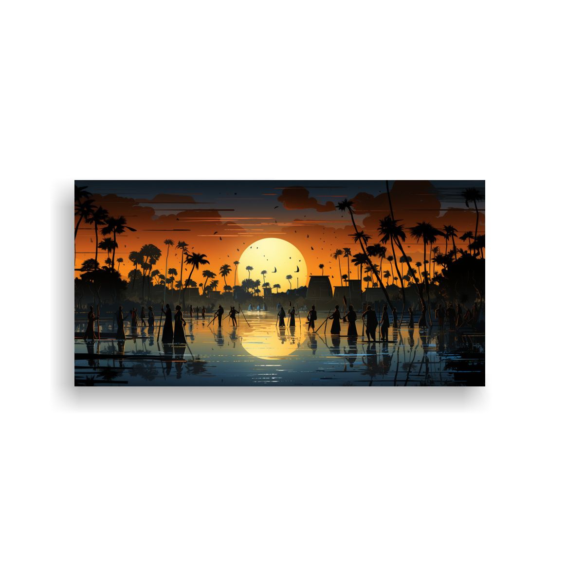 GENERICO - Cuadro Fotografía Surrealista Crea Una Pintura 120x60 Cm