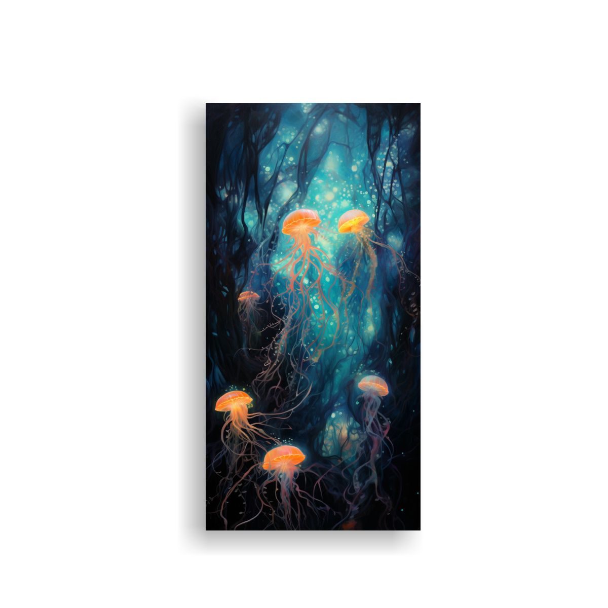 GENERICO - Cuadro Colores Perspectiva La Maravilla Etérea 70x140 Cm