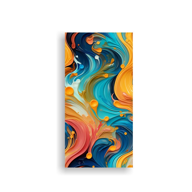 GENERICO - Pinturas Decorativas Con Forma De Elipse Líquida 70x140 Cm