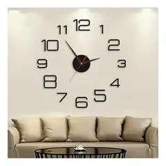 GENERICO - Reloj De Pared 3d Decorativo Diseño Moderno