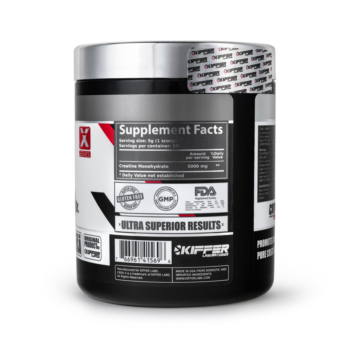 KIFFER - CREATINA CREAX - 400 GRAMOS - KIFFER