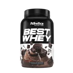 ATLHETICA NUTRITION - PROTEÍNA BEST WHEY - 2 LIBRAS - CHOCOLATE BROWNIE