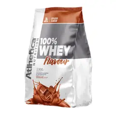 ATLHETICA NUTRITION - 100% WHEY FLAVOUR - 2 LIBRAS - CHOCOLATE