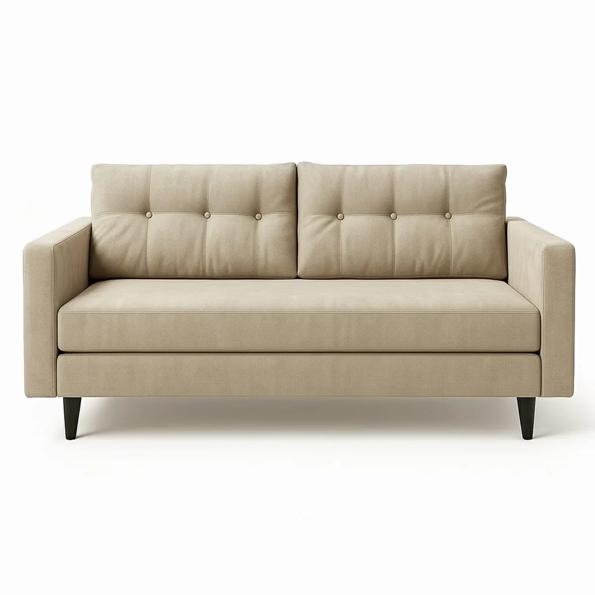 FLOBAL - Sofá 3 Cuerpos Paris - Tela Repelente a Líquidos