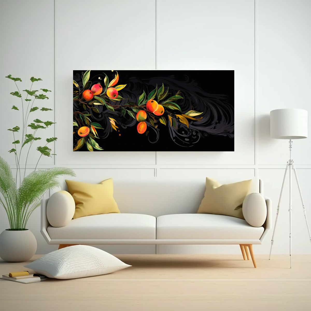 GENERICO - Cuadro Creativa Regalo De Árbol De Mango En 140x70 Cm