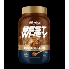ATLHETICA NUTRITION - PROTEÍNA BEST WHEY - 2 LIBRAS - DULCE DE LECHE