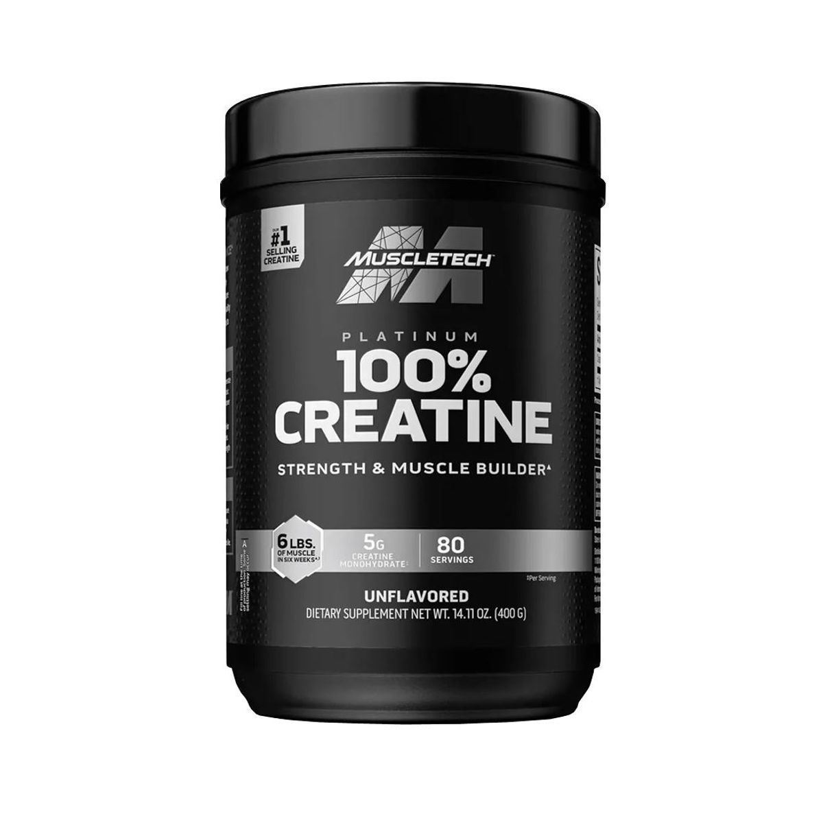 MUSCLETECH - CREATINA MONOHIDRATADA PLATINUM - 400 GRS - MUSCLETECH
