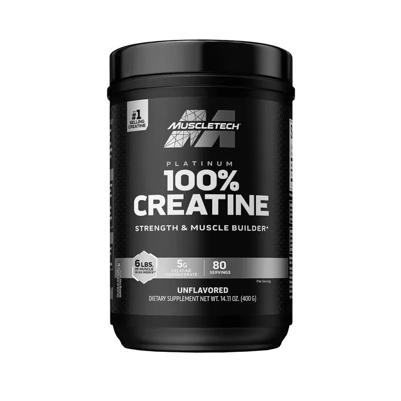 MUSCLETECH - CREATINA MONOHIDRATADA PLATINUM - 400 GRS - MUSCLETECH
