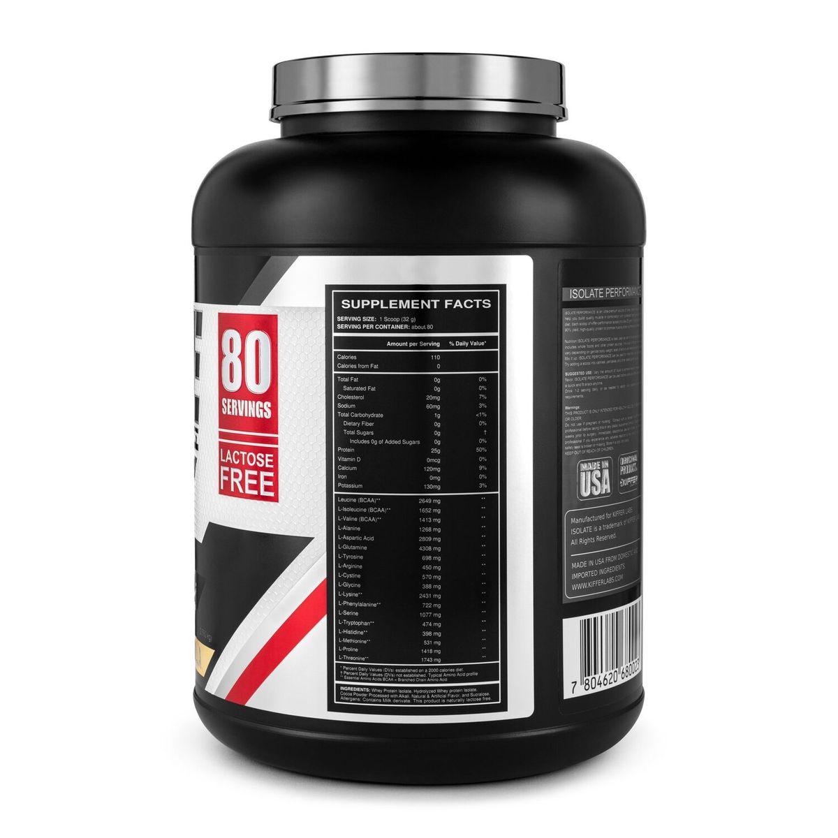 KIFFER - PROTEÍNA ISOLATE PERFORMANCE - 5 LB - CHOCOLATE