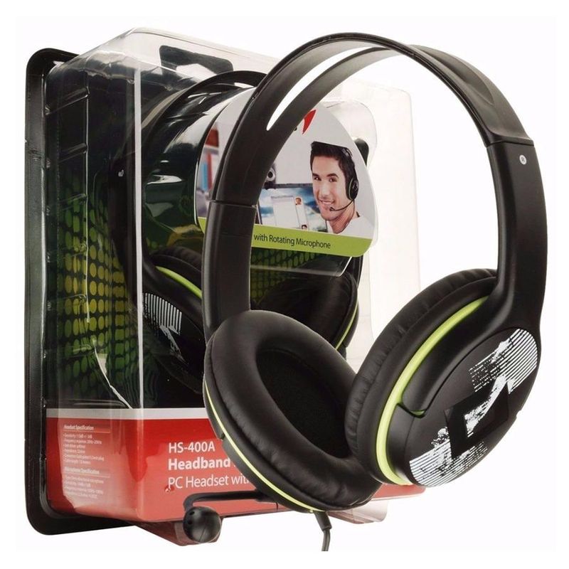 GENIUS - Audífonos Multimedia Genius Hs-400 Over-Ear