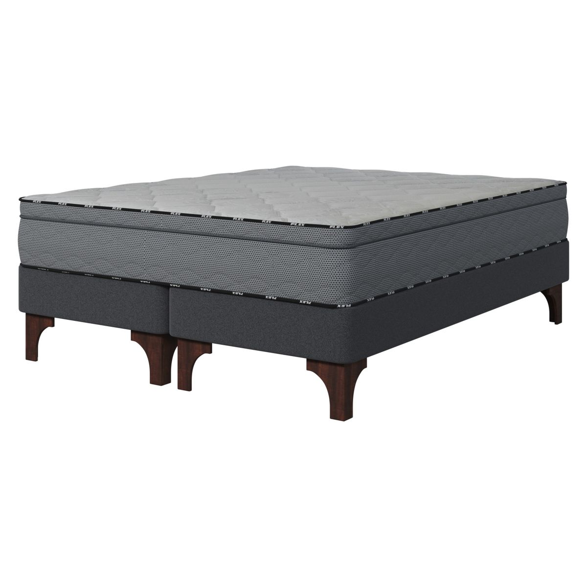 FLEX - Cama Europea King Element Plus Flex 180 x 200 Cm Base Dividida