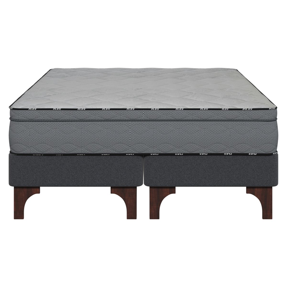 FLEX - Cama Europea King Element Plus Flex 180 x 200 Cm Base Dividida