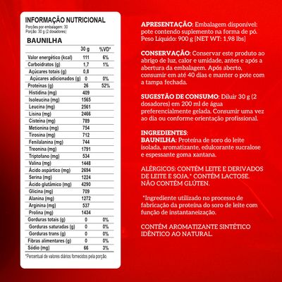 Imagen 2 del producto PROTEÍNA ISO TRIPLE ZERO - 4Lb - VAINILLA - INTEGRALMÉDICA