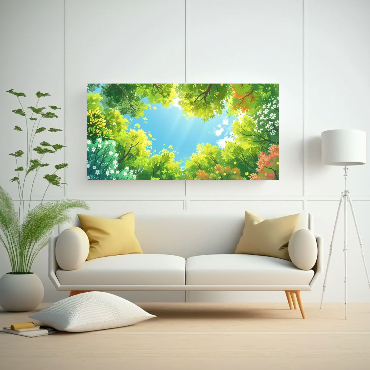 GENERICO - Infantil De Arte Moderno Y Gráfico Cuadro 120x60 Cm