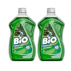 BIOFRESCURA - Pack X2 Detergente Liquido Bio Frescura Bosque Nativo 3l
