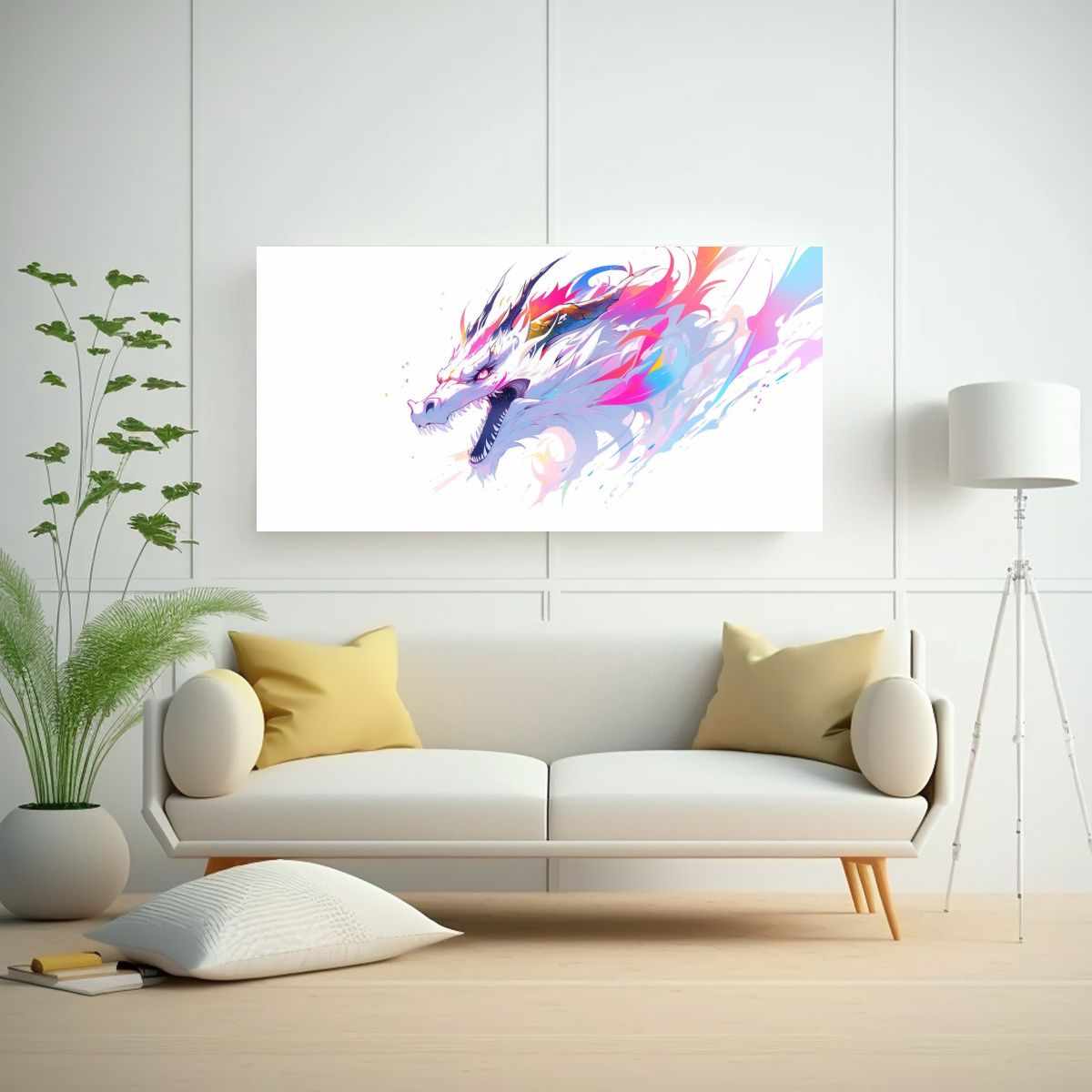 GENERICO - Pinturas Decorativas De Arte Patrón Con 120x60 Cm