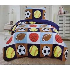 GENERICO - CUBRECAMA DE VERANO BALONES 1.5 PLAZAS FY