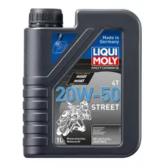 LIQUI MOLY - Aceite De Moto 20w 50 Semi Sintetico 1l 4t