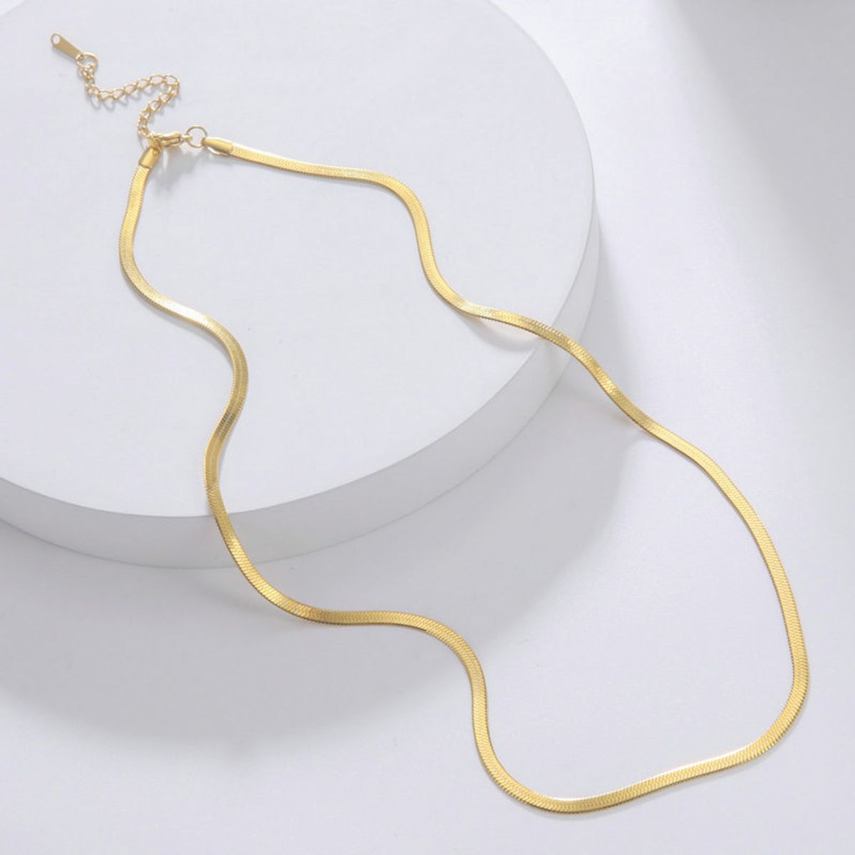 LUX JOYAS - Collar Baño Oro 18k Cinta S