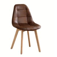 Silla Capitonne Ecocuero Vintage