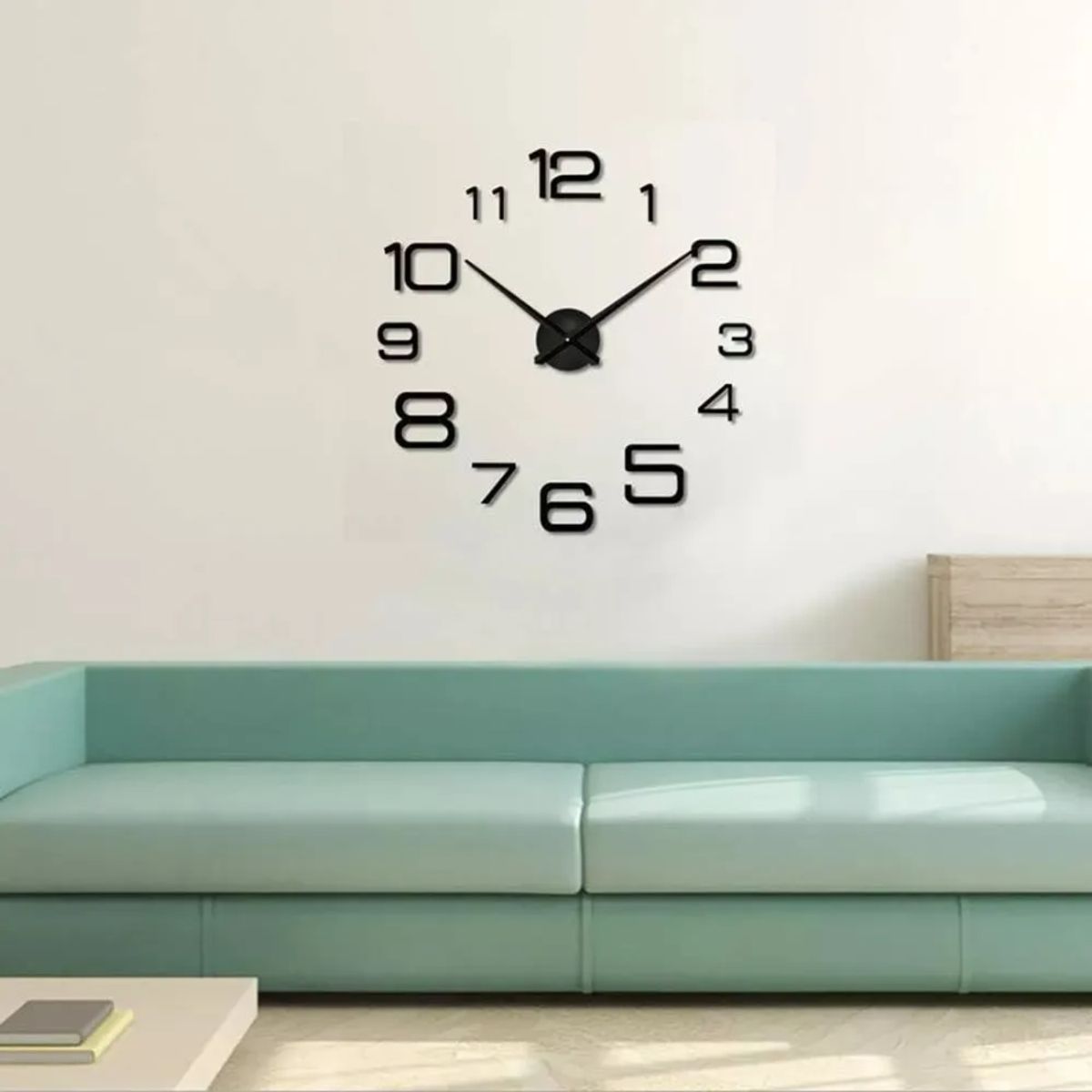 GENERICO - Reloj De Pared Decorativo 3d Diseño Moderno
