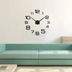 GENERICO - Reloj De Pared Decorativo 3d Diseño Moderno