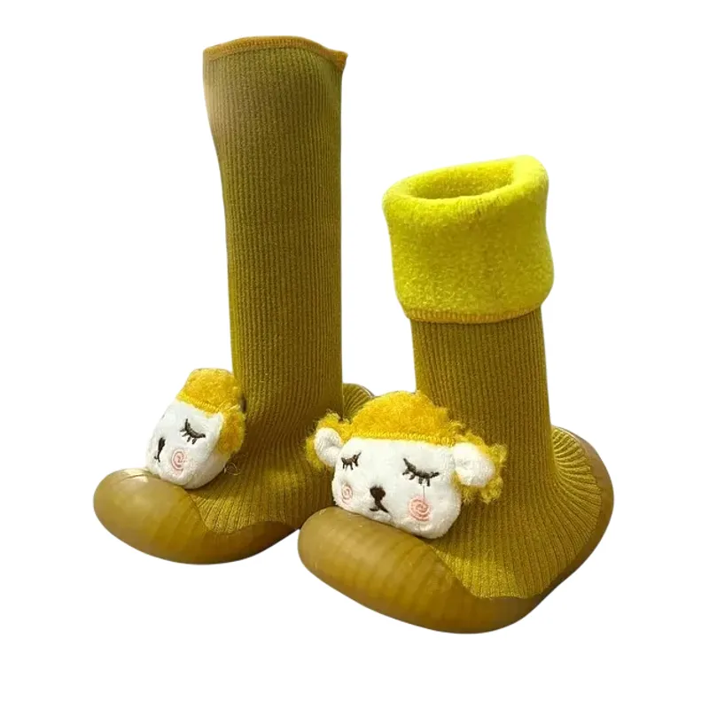 GENERICO - Zapatos Calcetín Bebé Niños Niñas Suela Antideslizante Suave